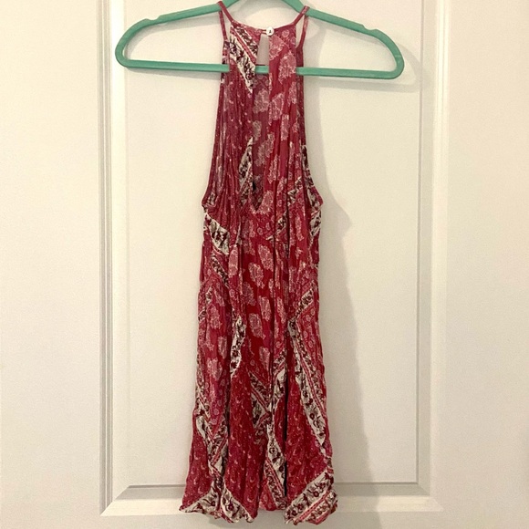 Show Me Your Mumu Red Paisley Dress Sz S - Picture 10 of 10